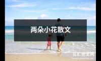 两朵小花散文（锦集9篇）精选